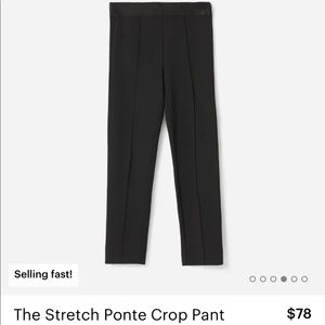 Everlane Stretch Ponte Crop Pants